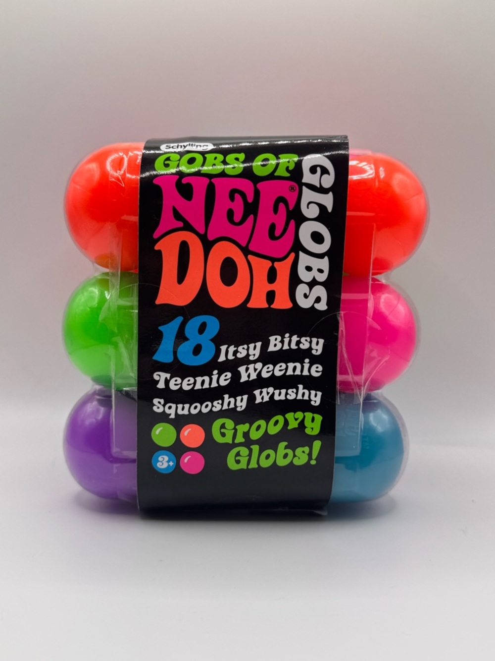 NeeDoh Teenie Groovy Globs 18 Pack Squishy Sensory Fidget Toy NEW